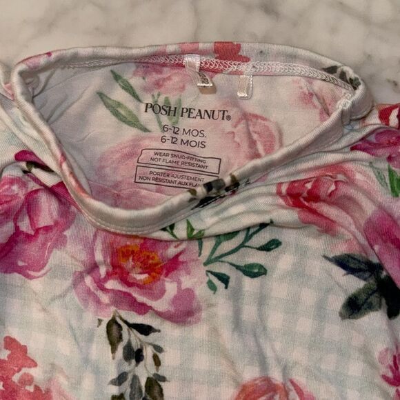 POSH PEANUT CLASSIC LS PJ SET 6/12M - Picture 5 of 6